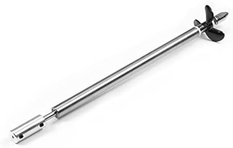 Fielect Drive Shaft With Propeller and Universal Joint for RC Boat, L200mm, L150mm Sleeve, D36mm Propeller, Fit for 2mm Motor — view 3