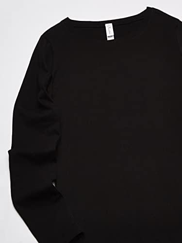 Clementine Apparel Girls 3-Pack Long Sleeve Cotton T-Shirts Basic Tee, Size: 4-13 Yrs3