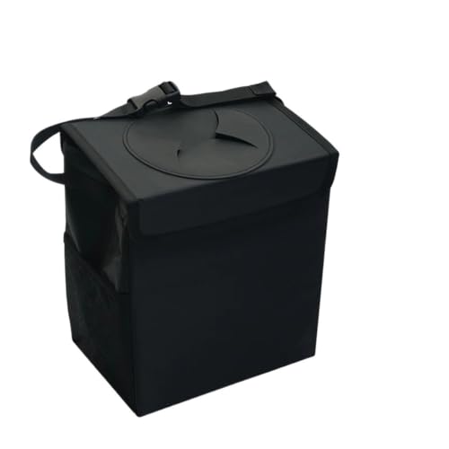 Bote de basura portátil para coche que soluciona el desorden en los asientos traseros