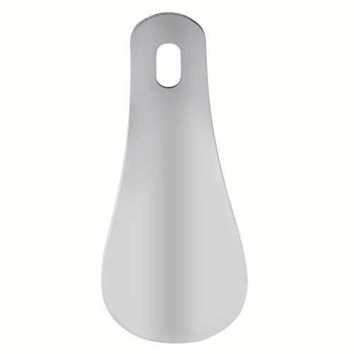 GWN 10,2cm Professioneller Edelstahl Metall Schuhlöffel Langer Schuhlöffel Löffel Silber Cover