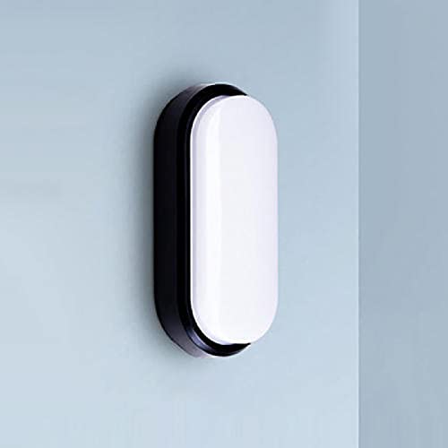 Image of JACKAL 18 Watt Warm White LED Outdoor Wall Lights, Gate Lights Waterproof (Oval) - Fancy Exterior Wall Mounted Light, Wall Lamp | IP65 Grade Waterproof Body - 6 Months Warranty