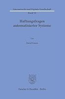 Haftungsfragen Automatisierter Systeme 3428190807 Book Cover