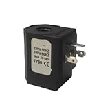 Bobina de válvula solenoide 7700 230 V CA for aplicaciones neumáticas, industriales, etc.