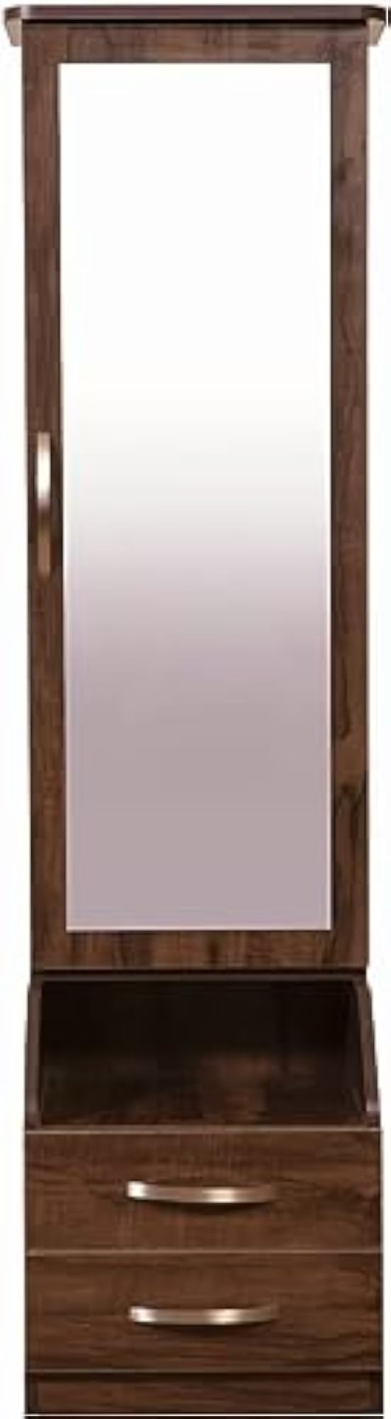 Engineered Wood Dressing Table With Mirror And Storage