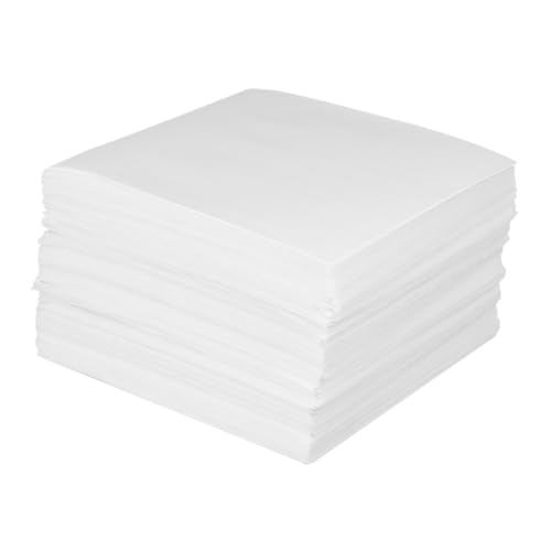 Abaodam 1200 Piezas Papel sin Polvo de Pantalla de teléfono limpiadoras de Lentes para Limpiar Cristales Tela no Tejida