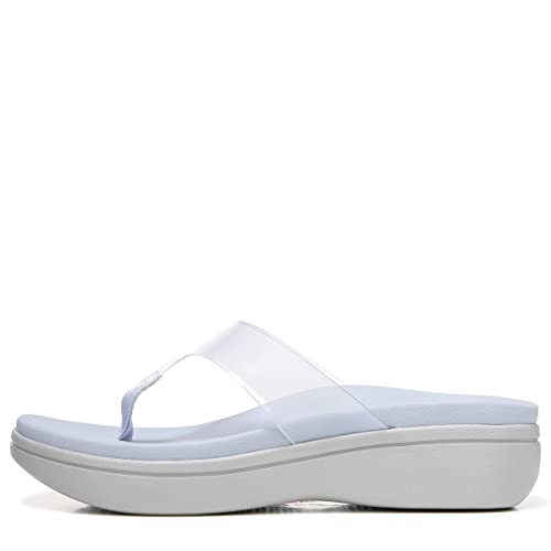 Vionic Luminous Women's Post Wedge Sandal Blue Haze - 9 Medium #TOP23