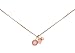 Fossil Damen Halskette Heart and Rose Quartz Necklace