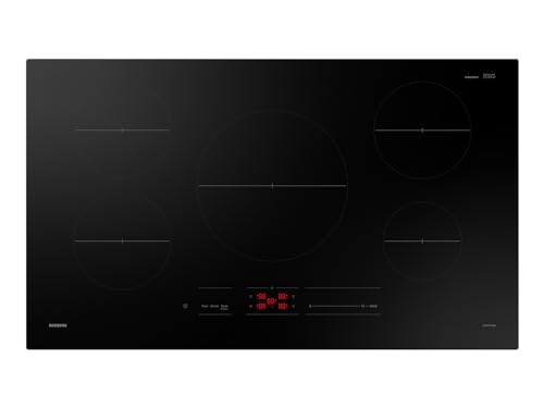 SAMSUNG 36" Built In Smart Induction Cooktop with Power Boost, Black, NZ36C3060UK/AA