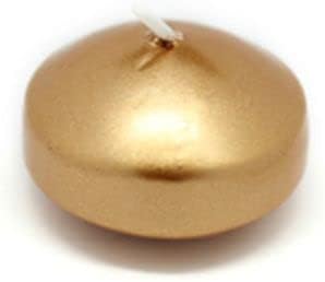 CFZ-021-12 1.75 in. Floating Candles Metallic Gold - 288 Piece