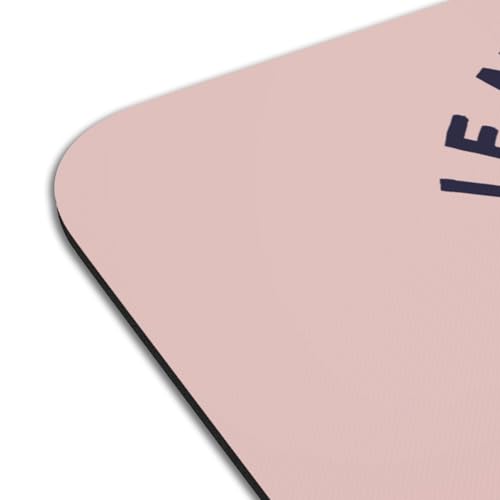 Sets de table dessous en caoutchouc rose grand format motif métier électricité lot de 4 pièces
