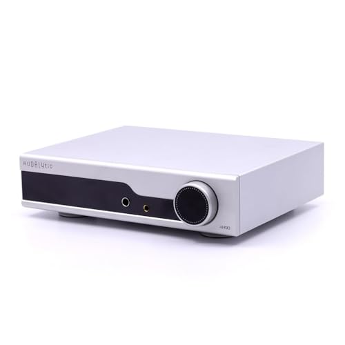 Gustard Audalytic AH90 MQA DAC & Streamer & Headphone Amplifier AK4499EX+AK4191 Chip, USB XMOS XU316 DSD512 768kHz Optical/Coaxial/LAN Input RCA/XLR Balanced/4.4mm/6.35mm Headphone Output (Silver)