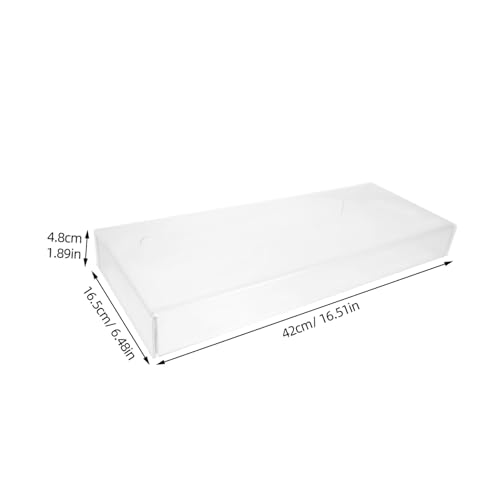 Cubierta de teclado transparente antigatos: funda protectora acrílica portátil 2