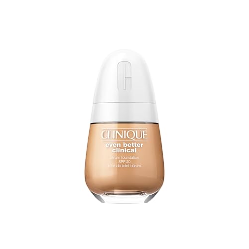 Clinique Even Better Clinical Serum Foundation SPF 20 fondotinta con copertura completa | Finish opaco e benefici skincare, 30 ml