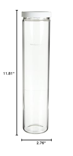 image for Wheaton 805011 Borosilicate Glass Hybridization Bottle, with PTFE/Sili