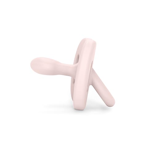 Suavinex, Chupeta Todo Silicone, para Bebés 6/18 Meses, com Tetina Fisiológica Sx Pro, Super Macia e Flexível, Ideal para Dormir, Respeita o Desenvolvimento Bucodental, Colour Essence, Rosewater