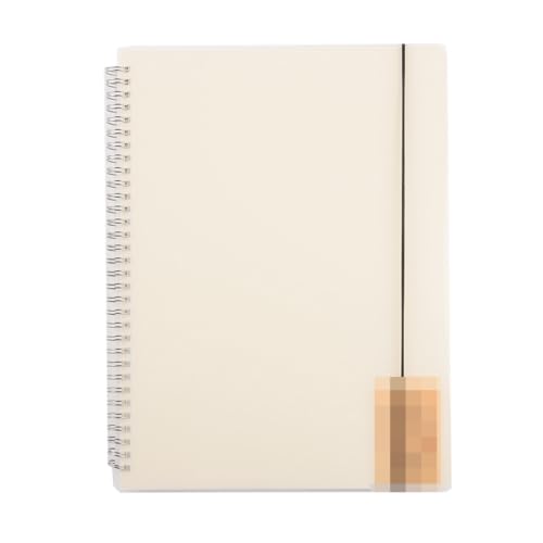 Bloc-notes A4 à spirale anti-cornes avec couverture givrée 65C - 3