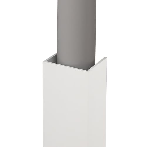 Image of Pipe Coverings Decorative Indoor for Outside/Yard, U Shape Pipework Concealer Box Under Sink Heating Pipe, Ducting Concealer Shield, Easy to Install(L 47IN,W 9IN)