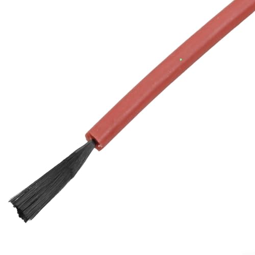 Cable de calefacción de fibra de carbono para calefacción de suelo interior, 12K 33Ω/M, 25W/M, 5V-220V, 15M/30M de longitud, aislamiento de goma de silicona (30M)