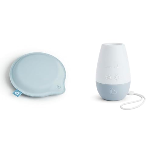 Image of Munchkin Baby and Toddler Sleep Soother Set - Lulla-Vibe Vibrating Pad and Shhh White Noise Sound Machine and Night Light, Great for Travel