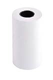Mandril de 12mm Exacompta 40641E - Bobina 1 Pliegue Térmico para Tarjeta, 20 Unidades, 57 x 30 mm