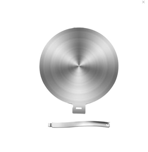 Placa difusora de calor, placa de inducción, adaptador de cocina de acero inoxidable para ollas y sartenes, varios tamaños 13/20/24/28 cm, accesorio de utensilios de cocina