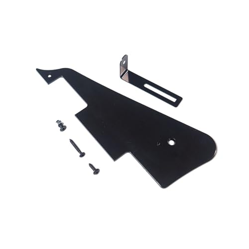 Accessoires de guitare électrique LP avec pickguard en plastique noir et blanc