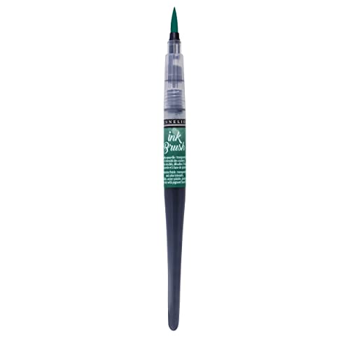 Sennelier Ink Brush Pen, 0.22 oz, Forest Green