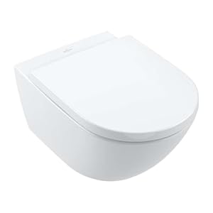Villeroy & Boch Subway 3.0 hangtoilet met CeramicPlus 37x56x35,5cm Wit alpin