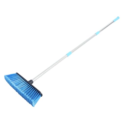 KOMBIUDA Thicker Longer Bristles Heavy Duty Cleaning Broom Broom Head for Pet Hair