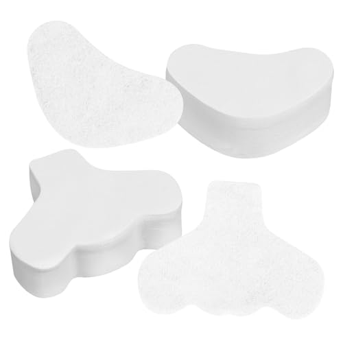 LOLIPPYY 200 piezas Tiras Nasales y Parches de Algodón para Limpieza Facial Unidades Suaves y Multiusos para Nariz Barbilla y Eliminación de Impurezas y Puntos Negros