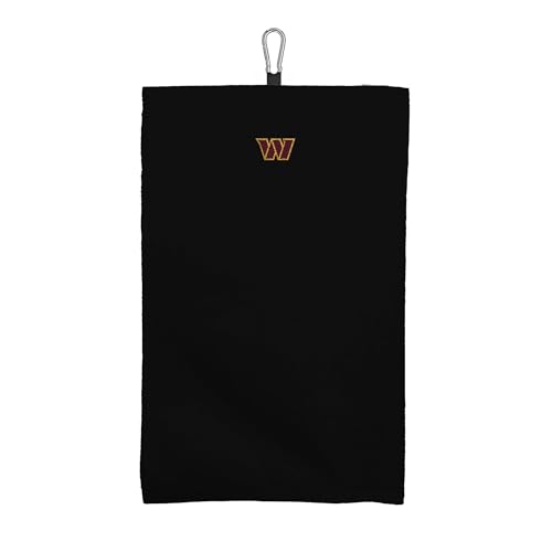 NORTHWEST Washington Commanders NFL Team Logo Micro Fiber Tri-Fold Golf Towel 16 x 24 Inches