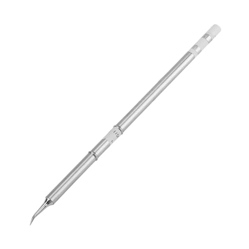 Image of Soldering Tips T12 JL02 Soldering Iron Tips Replacement | Plug and Play T12 Soldering Iron, Tips Replacement of Iron Tip Set Compatible with FX 951 Soldering Station (T12-JL02)
