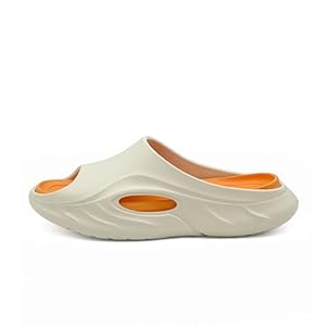 Cloud Slides for Men Soft Thick Sole Pillow Slides Open Toe Slide Sandals Indoor and Outdoor Lightweight Shoes Non-Slip Mens House Slippers