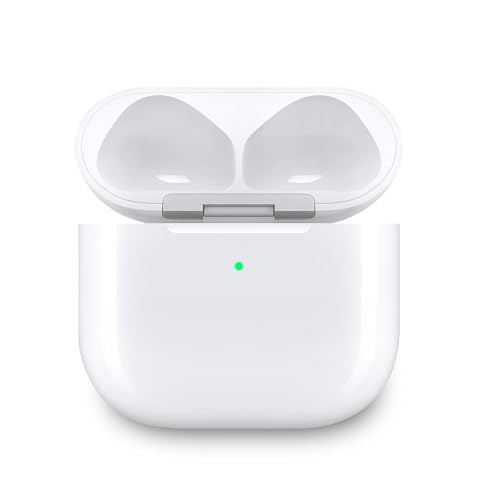 【Custodia di ricarica di ricambio per Airpods 4 generazione】- Se hai perso la custodia di ricarica originale, questa custodia di ricambio di alta qualità è la scelta ideale. Progettato come ideale sostituto per il tuo originale caricatore, gli auricolari non sono inclusi.