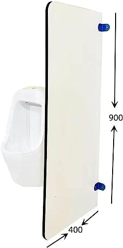 Men Urinal Privacy Screen Toilet Partition,Floor-Standing Adult Urinal Baffle,Wooden Waterproof Urinal Partition Divider Screen, Urinal Partition Extender, for Sool/bar (Size : 2 p