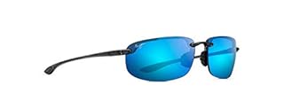 MAUI JIM, SUNGLASSES MJ0407S Hookipa, Smoke Grey, 64-14-140, Rectangle