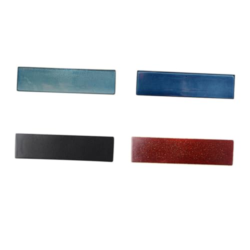 Plato rectangular de cerámica NUOBESTY azul miniatura 6