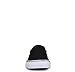 Lugz mens Clipper Classic Slip-on Fashion Sneaker, Black/White/Black, 8.5 US