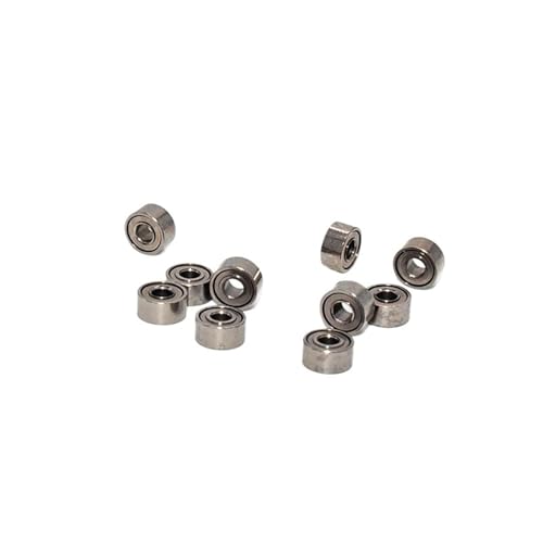 Roulement acier chromé MR137ZZ miniatures 10 pièces pour axe rotatif et micro-moteur
