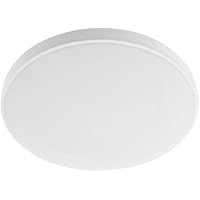 M Ledme - Plafon LED Techo 15W, Lámpara Techo para Baño IP44, 1.500 lúmenes, Color Luz Fría (6000K) para Baño, Cocina, Balcón