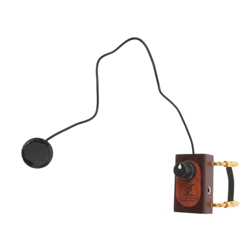 AKOOSY 高感小提琴貼片拾音器 拡音器 クリップ式サウンドホールピックアップ ギター バイオリン チェロ マンドリン ウクレレ バンジョー対