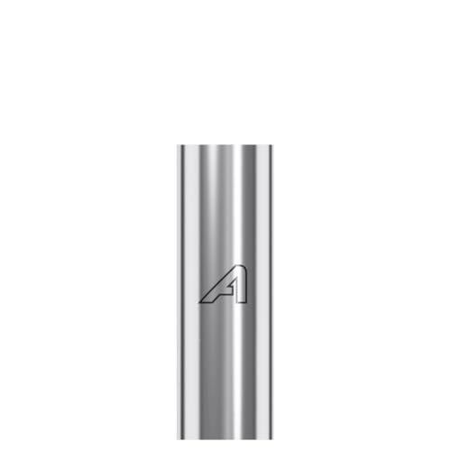 Image of Straight Aluminium Connector Pipe 22mm (7/8") OD x 50mm (2") Long