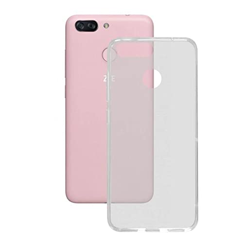 BigBuy Tech S1903039 Funda para Móvil Zte Blade V9 Flex TPU, Transparente