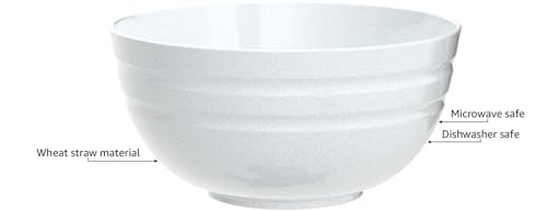 Setof6unbreakablecerealbowls25ozwheatstrawbowlsmicrowaveanddishwashersafebpafreeecofriendlybowlbeigecolorforcerealservingsoupoatmealpastaandsaladnotceramic Urban Country Home Decor Set of 6unbreakable cereal bowls 25 oz wheat straw bowls microwave and dishwasher safe bpa free eco friendly bowl beige color for cereal serving soup oatmeal pasta and saladnot ceramic urban country home decor
