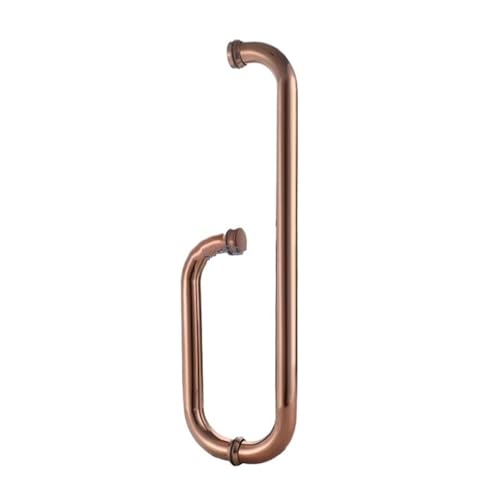 agarraderas baño Barra de Apoyo para baño con Asas Resistentes de Acero Inoxidable para Ducha y escaleras(Rose Gold)