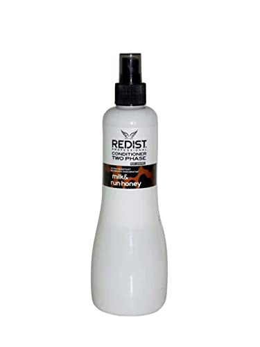 Redist 2Phase - Acondicionador para el cabello, 400 ml, spray para el cuidado del cabello, sin enjuague, elimina las puntas abiertas (Milk & Run Honey) Cover