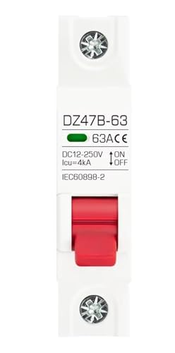 Disjoncteur DZ47 DC 32A batterie voiture interrupteur protection 12V 24V 48V