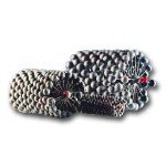 Flex-Hone 180 Grit 2-3/4"/70mm Bore Size 0.245" Shank Size 8" OAL Standard-Duty Silicon Carbide Flex Hone