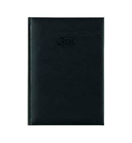 Buchkalender 2026 / Chefkalender / Farbe: schwarz