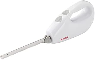Judge JEA76 Electric Carving Knife, Bread Cutter & Meat Slicer, Ergonomic Handle, Dishwasher Safe Blades 180W  2 Year Guarantee
